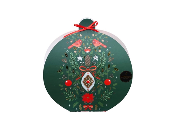 Kerstbal + kerstchocolade